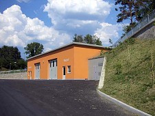 Area di riciclaggio e deposito di materiale edile a Tiso